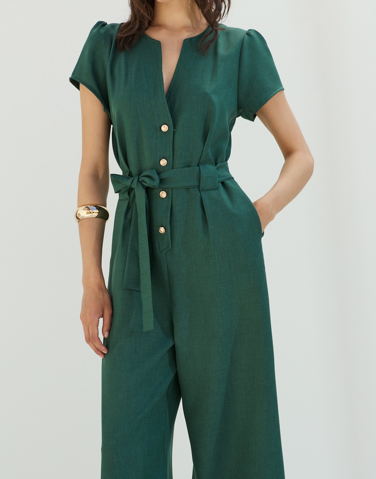 Jumpsuit with buttons