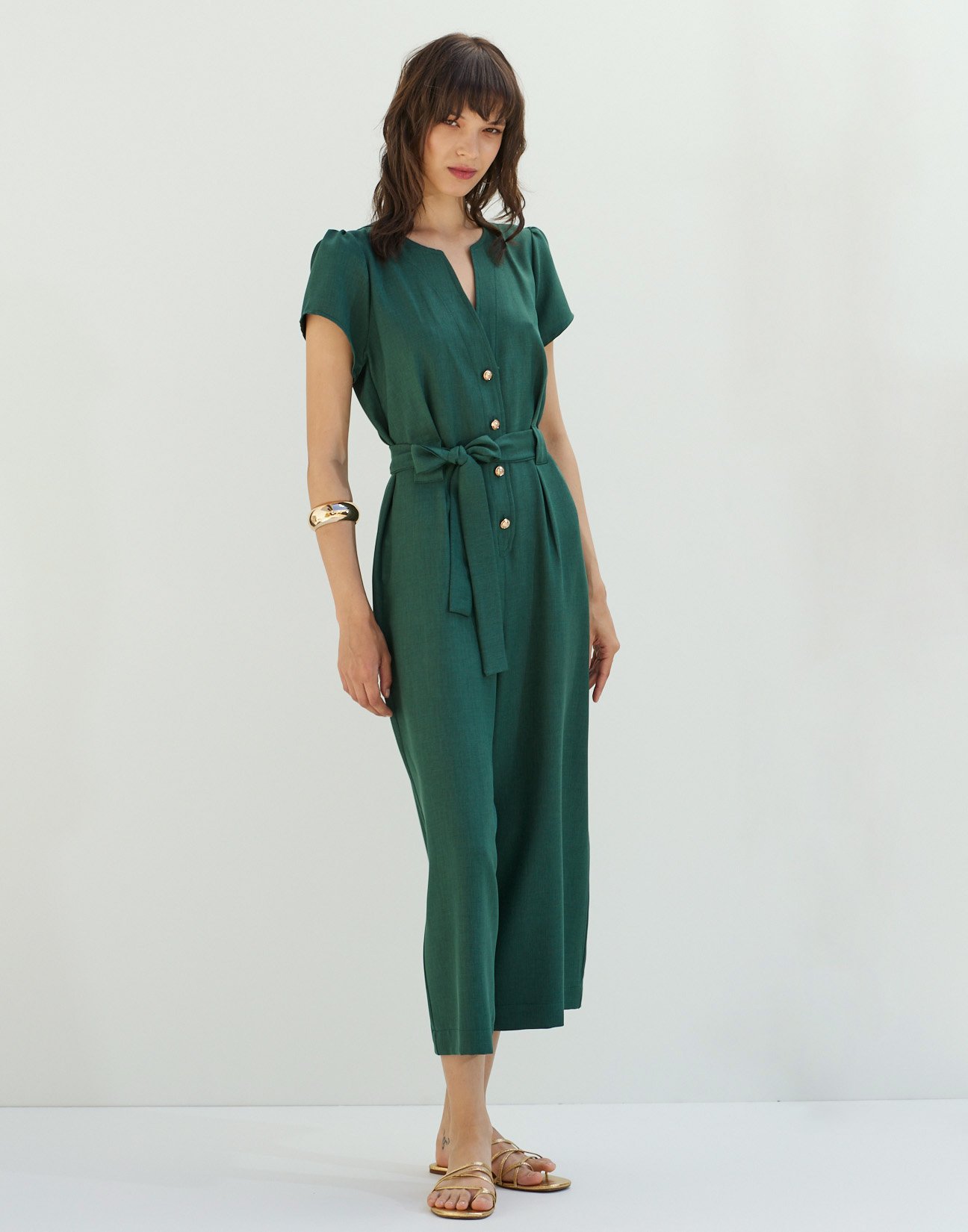 Jumpsuit with buttons