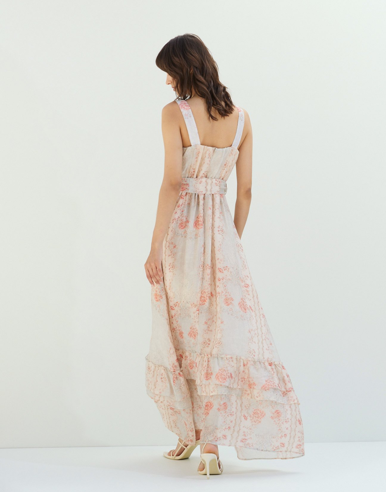 Printed maxi dress