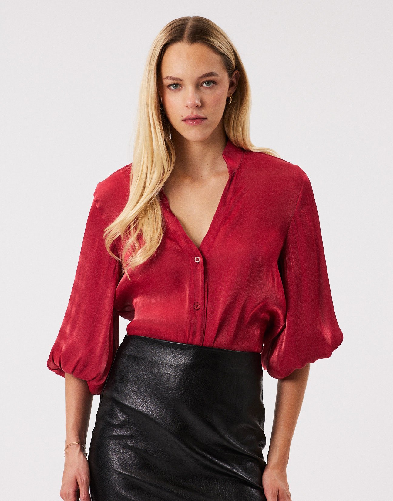 Shimmer effect shirt