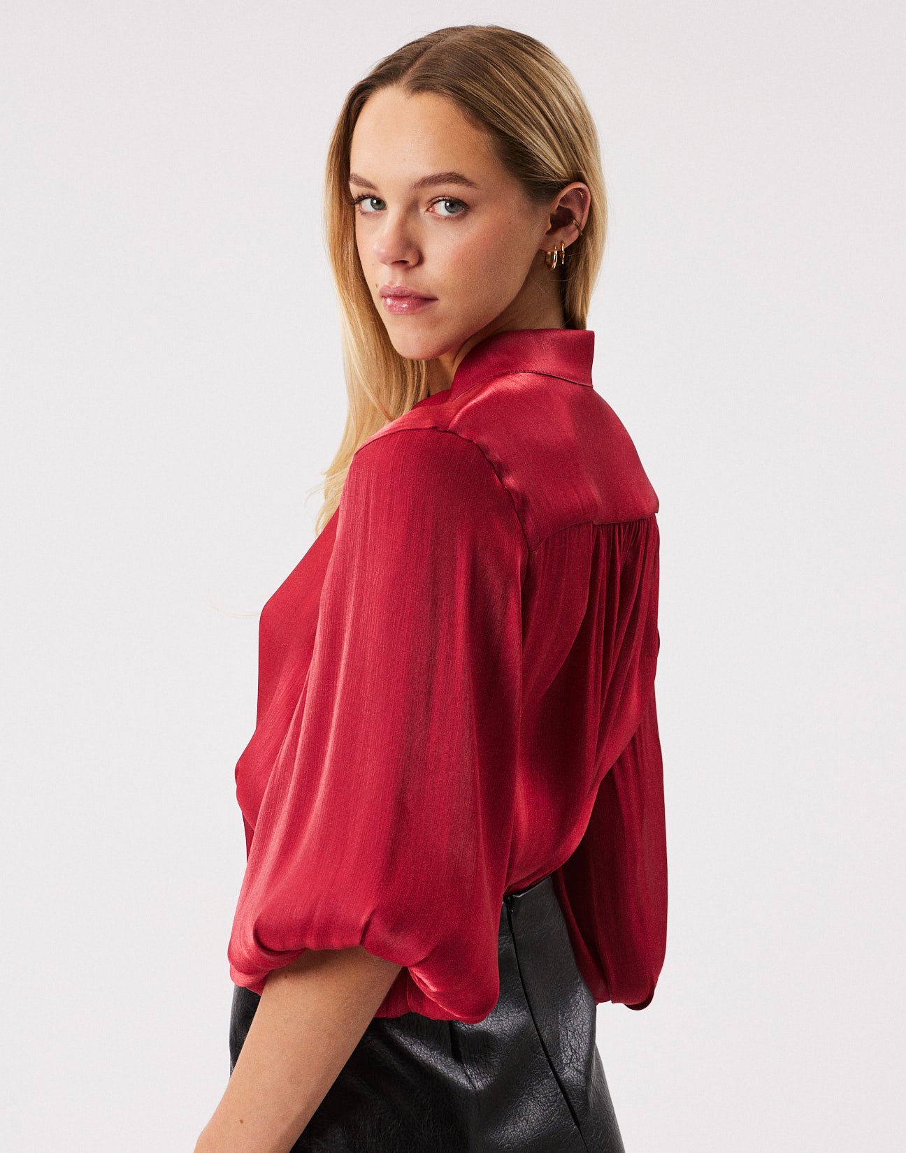 Shimmer effect shirt
