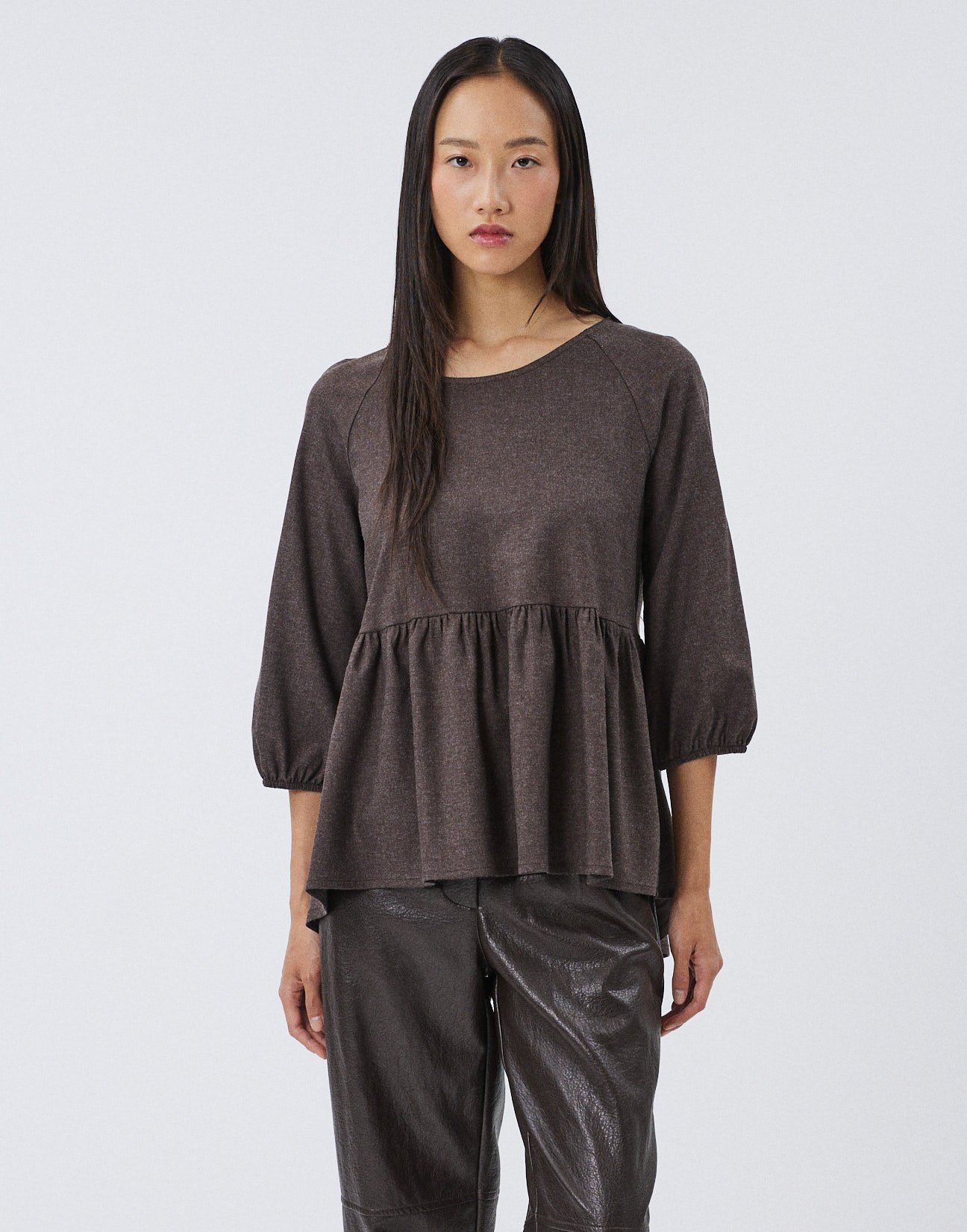 Asymmetric blouse