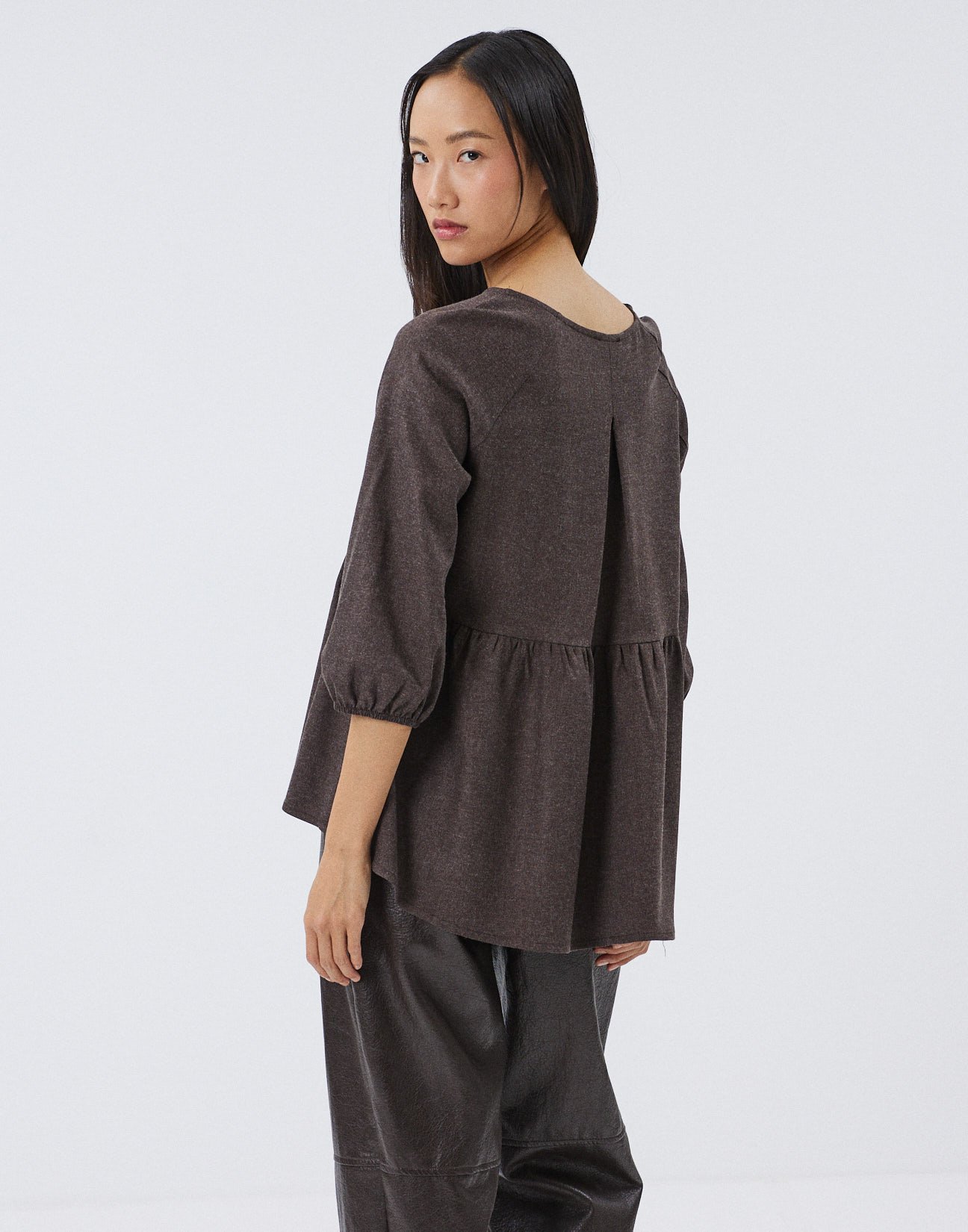 Asymmetric blouse