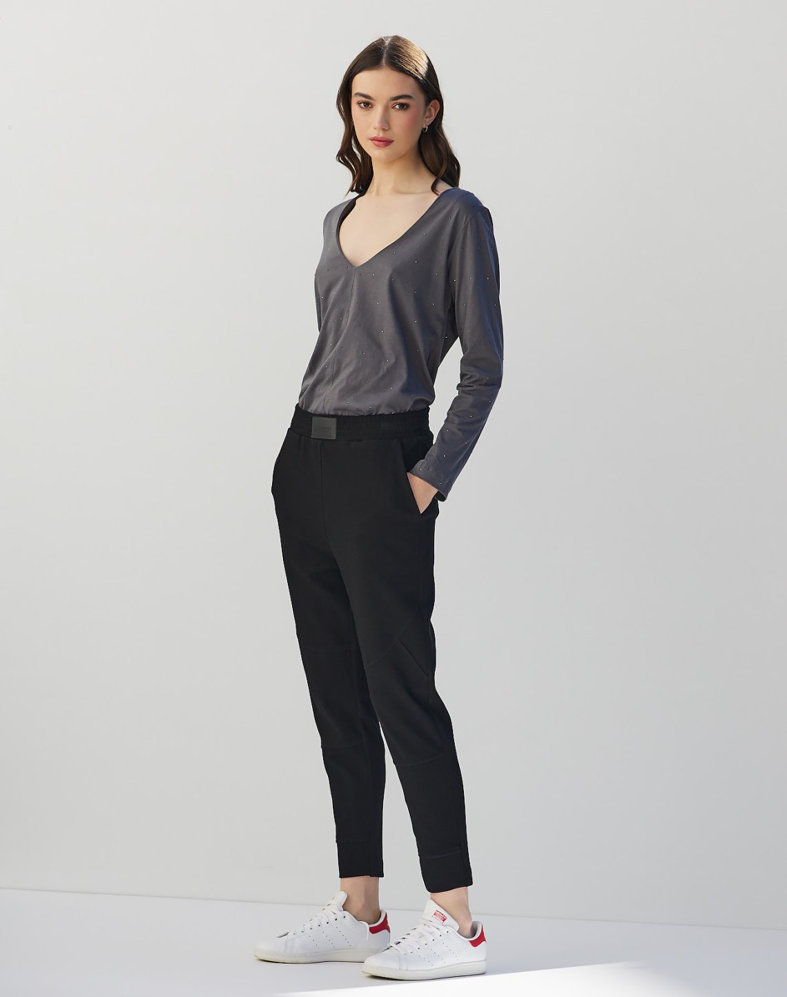 Elasticated trousers
