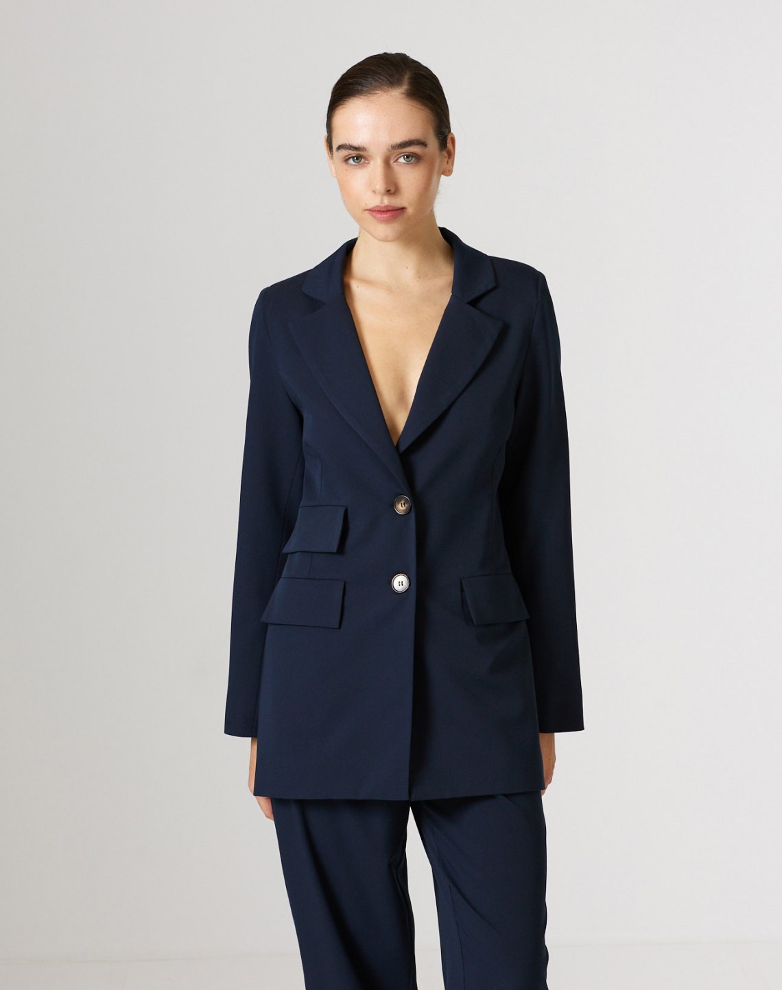 Blazer with pockets