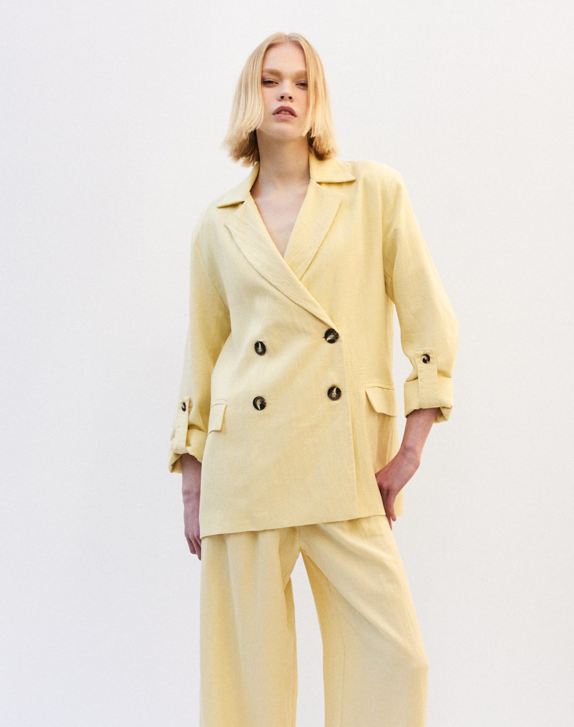 Linen blazer