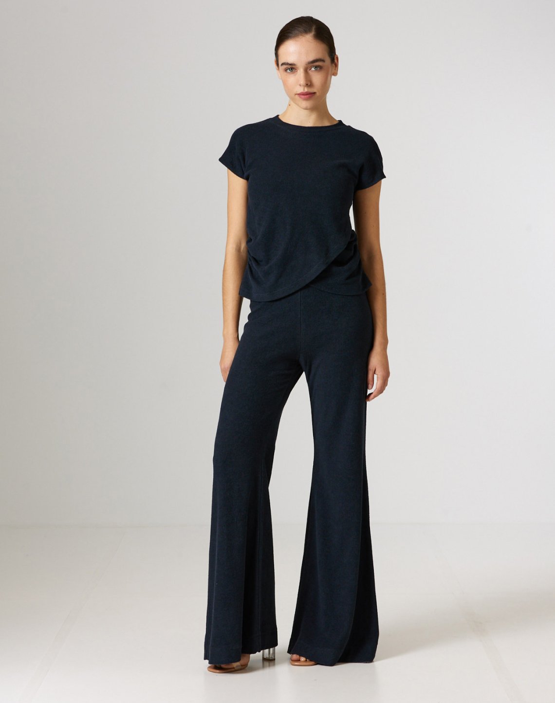 Towel fabric trousers