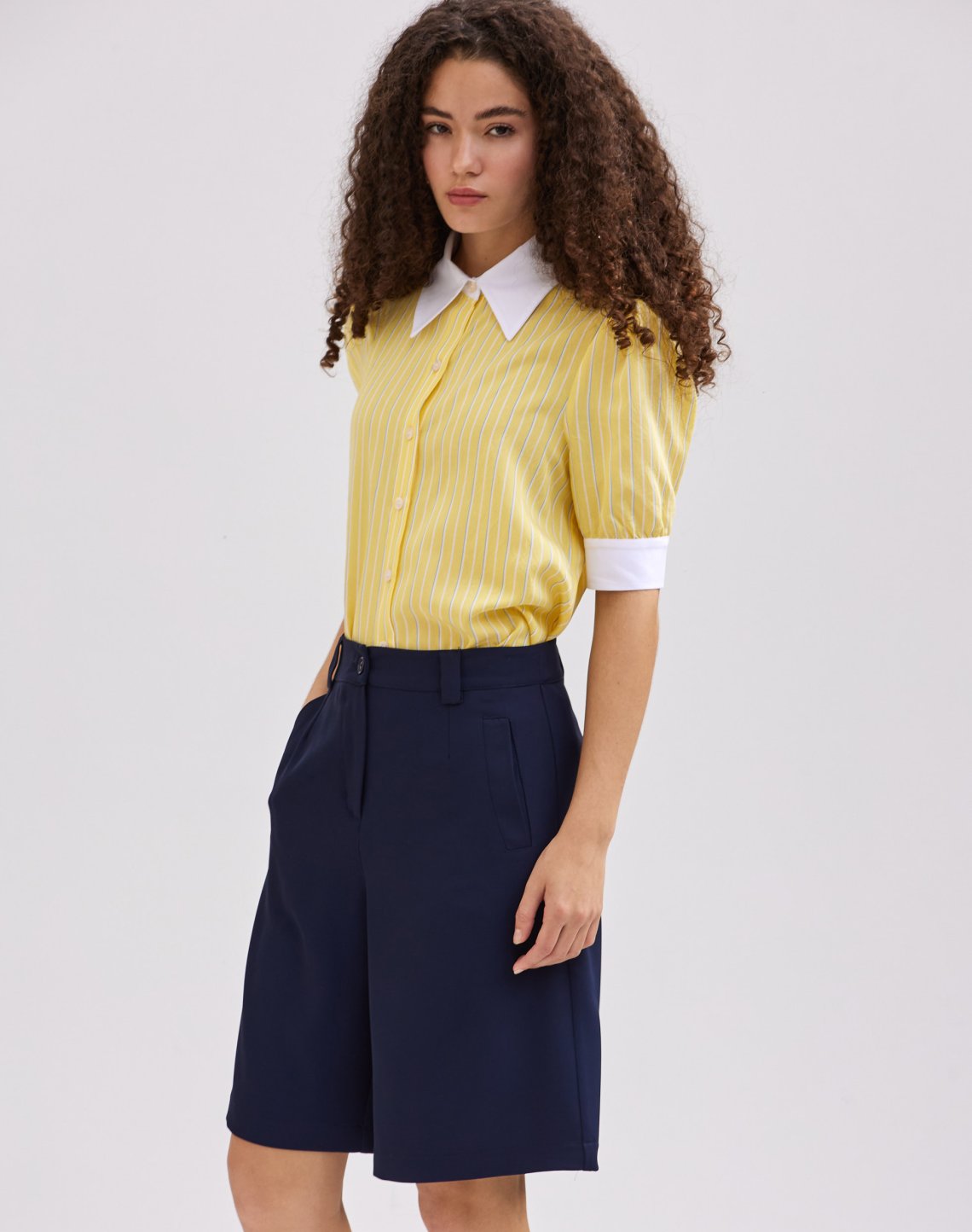  Long bermouda shorts with pockets