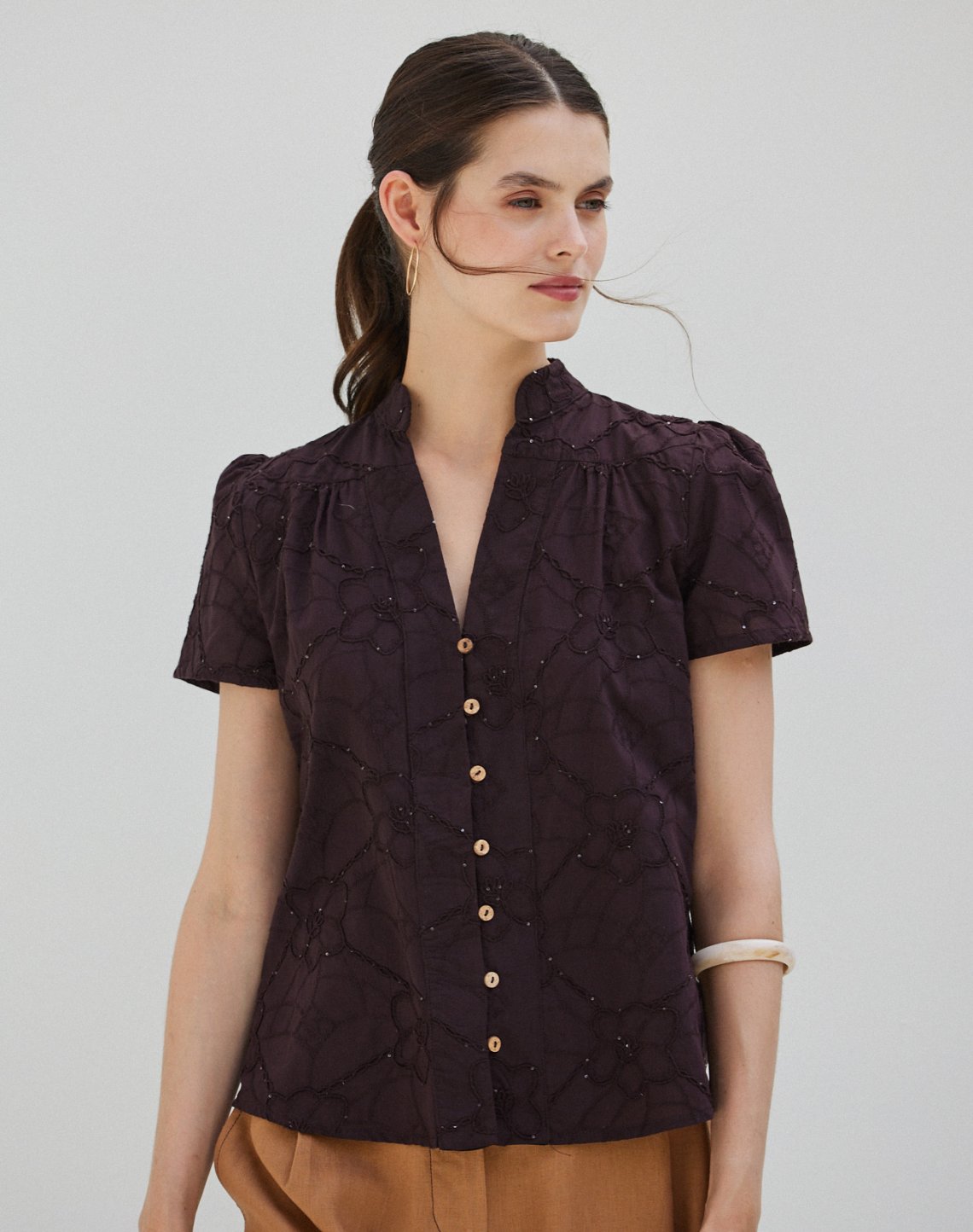 Embroidered shirt