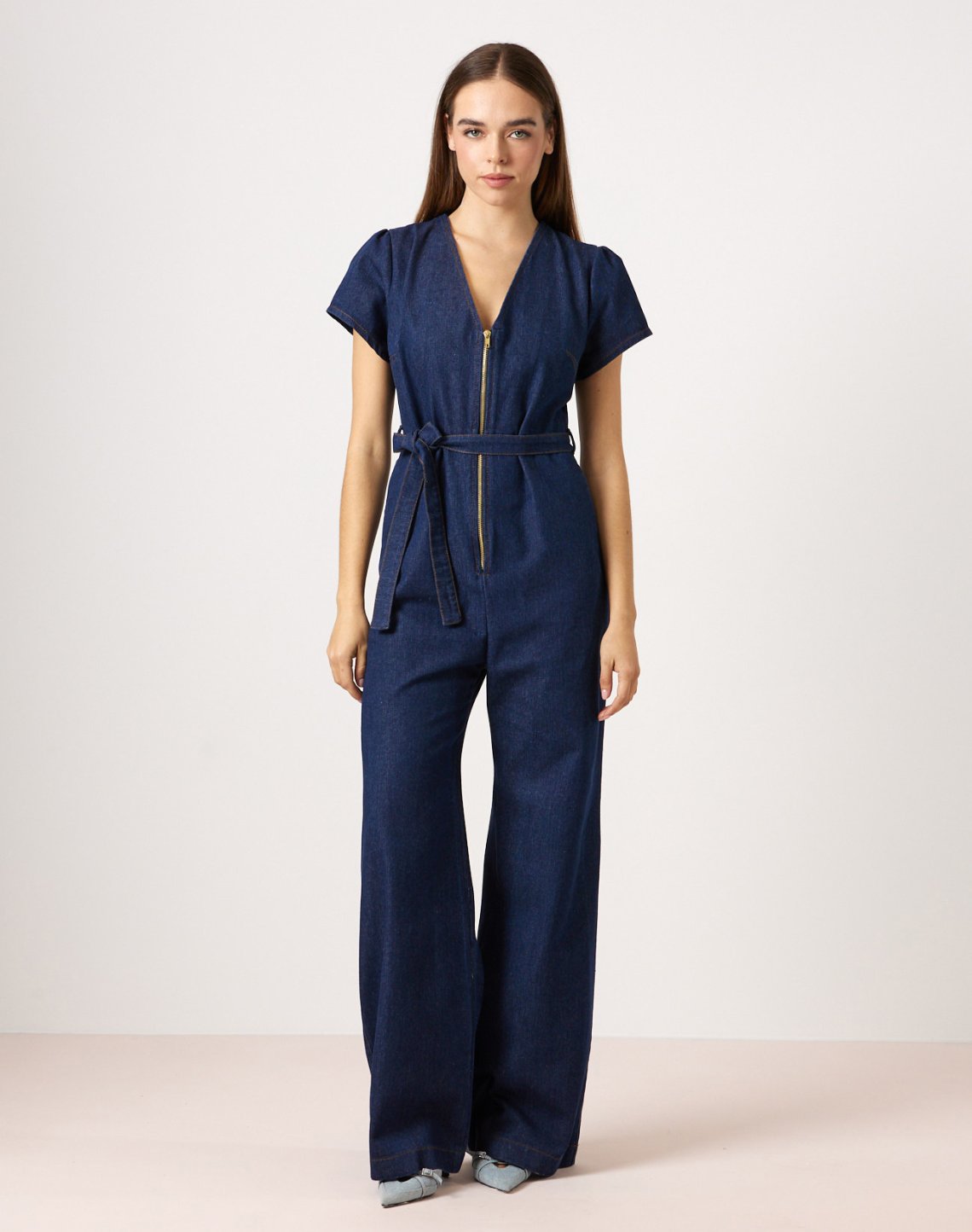 Denim jumpsuit